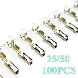 TE MQS Automotive Crimp Female Socket Pin Terminals Contact 24-22 AWG 5-928999-1 - Picture 1 of 7