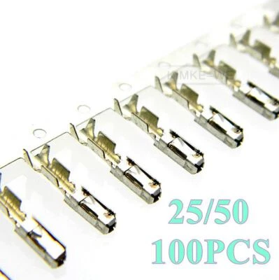 TE MQS Automotive Crimp Female Socket Pin Terminals Contact 24-22 AWG 5-928999-1
