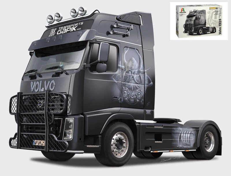 Modellino da montare camion kit di montaggio truck Italeri 1:24 VOLVO FH16 - Immagine 1 di 1