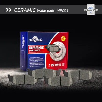 Rear Ceramic Disc Brake Pads For Chrysler Sebring Intrepid Dodge Stratus - Image 1 of 4