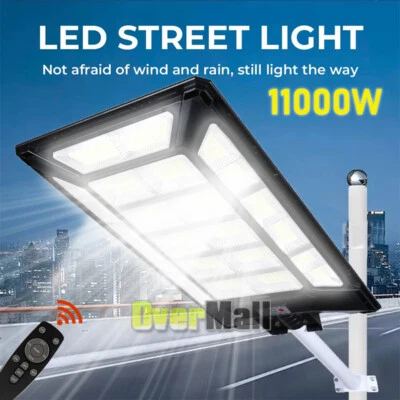 LED Solar Light Motion Sensor 3 Modes Flood Lamp Outdoor Street Wall Yard Garden - Image 1 of 4