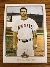 Mike Napoli 2010 Topps 206 Angels Card #110   *2945*