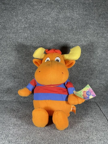 ✨Backyardigans Blanket TYRONE STUFFED PLUSH 19" Zipper on Back W/Tags✨ Cover