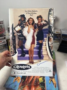 Alicia Silverstone Signed 11x17 clueless poster, Beckett, COA - Picture 1 of 3
