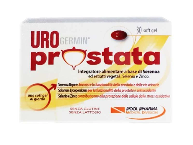 POOL PHARMA SRL Pool Pharma Urogermin Prostata 30 Softgel
