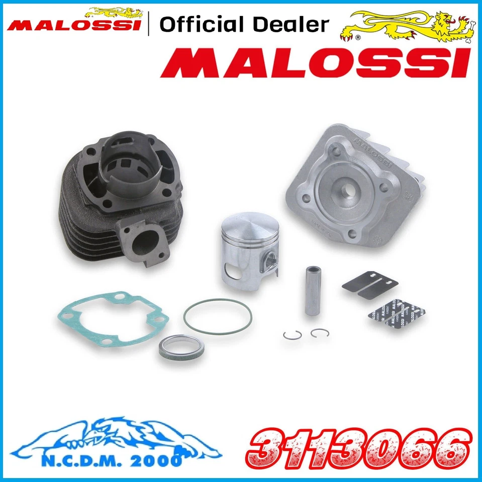 Gruppe Thermisch Malossi Ø 47 IN Gusseisen Sp 12 Keeway Drop 50 2T (KW1E40QMB-4) Foto 1 de 4