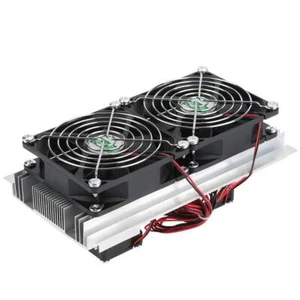 12V Thermoelectric Peltier Refrigeration Cooling System Cooler Fan DIY Kit - Picture 1 of 6