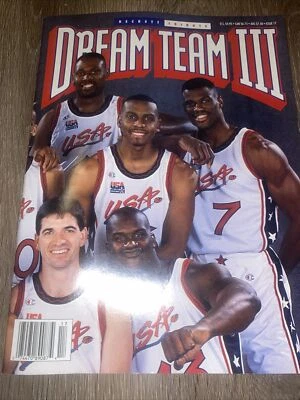 1996 Beckett Tribute Dream Team III Shaq Stockton Robinson Pippin Malone - Image 1 of 2