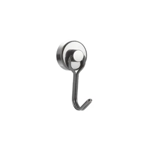 2X Strong SILVER SWIVEL Magnetic Hook Hanger Neodymium Magnet Hook | Fridge - Picture 1 of 3