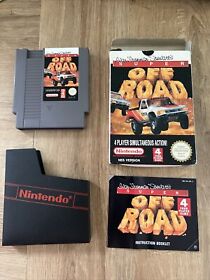 Super Off Road Nintendo NES Boxed Video Game Manual PAL