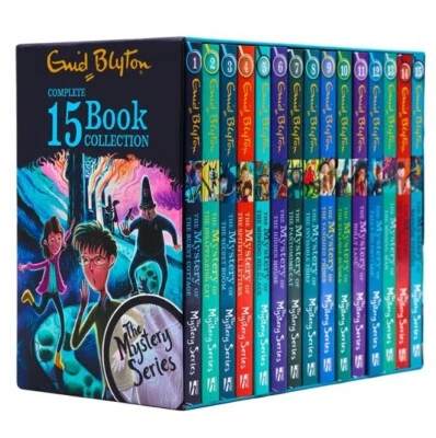 Enid Blyton Classic Mystery Series Stories 15 Books Box Set Collection Pack - image 1 of 3