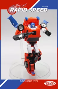Tracks Rapid Speed MFT MS-25R Autobot Flying Car Actions Figures Robot Toys New - Picture 1 of 14