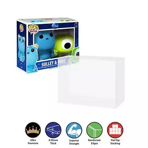 2 PACK POP MINIS Pop Protectors for Funko (50mm thick) - Picture 1 of 4