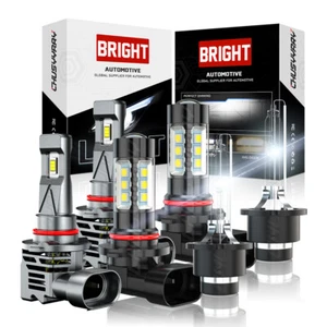 For Subaru Impreza 2008-2011 LED HID Headlight High Low Beam + Fog LIGHT Bulbs - Picture 1 of 16