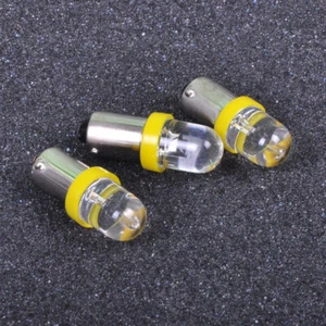 5pcs LED Pilot Light 6V Yellow BA9S Base Bulb Lam For Audio Guitar Tube Amp - Picture 1 of 1