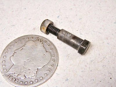 89 Yamaha XT350 Sunstart dianteiro direito alavanca de freio poleiro dobradiça parafuso pivô - Imagem 1 de 3