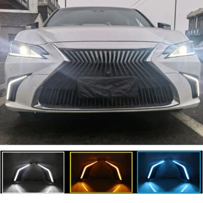 Luces antiniebla LED DRL diurnas aptas para Lexus ES ES350 ES300h 2019-2025 Foto 1 de 4