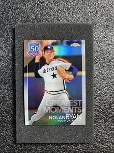 2019 Topps Chrome Update 150 Years Greatest Moments #1 Nolan Ryan Houston Astros - Picture 1 of 2