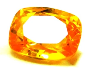 Natural Yellow Sapphire Cushion Cut 11.60 Cts Loose Gemstone R1055 - Picture 1 of 4