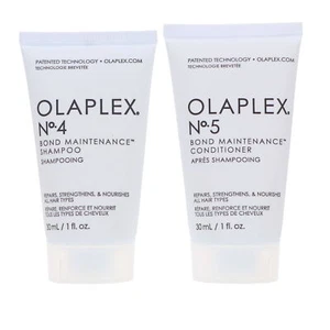 Olaplex No.4 Bond Maintenance Shampoo 1 oz & No.5 Conditioner 1 oz Combo Pack - Picture 1 of 8