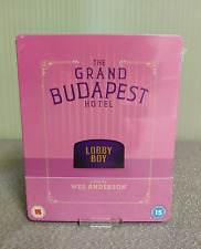 The Grand Budapest Hotel Steelbook Blu Ray UK Edition Fast DISPATCH