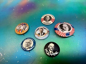 Spille Campagna Presidenziale/Politica lotto di 86 bottoni vecchie riproduzioni - Foto 1 di 6