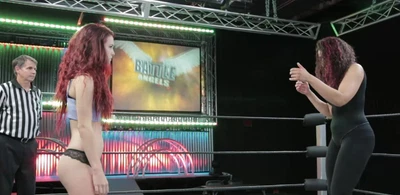 Pro Style Women Wrestling Arielle Vanessa DVD Professional Female Ring PG Match - Image 1 of 4