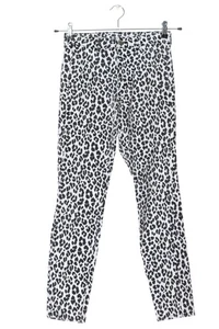 & DENIM Treggings Donna Pantalone Taglia IT 40 bianco-nero stile casual - Foto 1 di 5