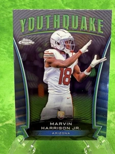 Marvin Harrison Jr. RC - Youthquake - 2024 Topps Chrome #Y-4 Arizona Cardinals - Picture 1 of 11