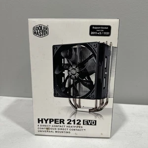 Cooler Master NEW Hyper 212 EVO - CPU Cooler RR-212E-20PK-R2 for Intel LGA AMD - Picture 1 of 5