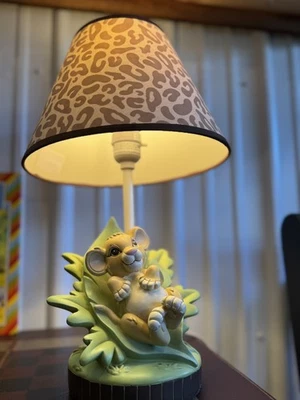 Lámpara SIMBA 1994 RARA Vintage Disney El Rey León Bebé con Pantalla Original FUNCIONA Foto 1 de 3