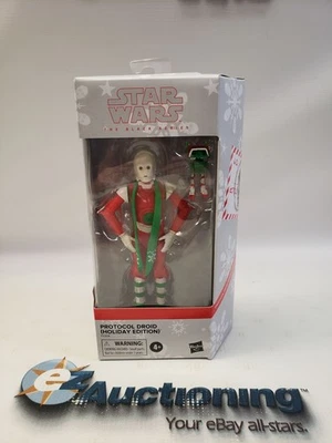 Star Wars Black Series Holiday Protocol Droid Action Figure Damaged Packaging - Image 1 of 4