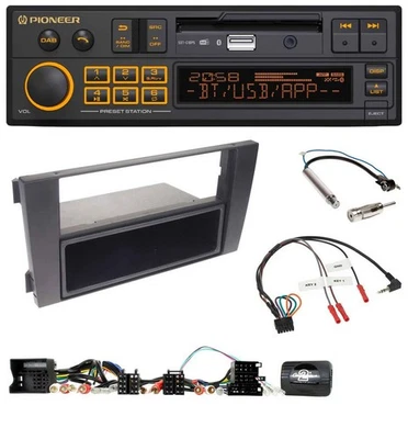 Pioneer DAB Lenkrad USB Bluetooth Autoradio für Audi A6 (2001-2004) - Bild 1 von 4
