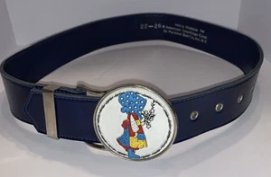 Vintage Holly Hobbie Belt American Greeting Corp Pyramid Belt Co NY Size 22-26 - Picture 1 of 9