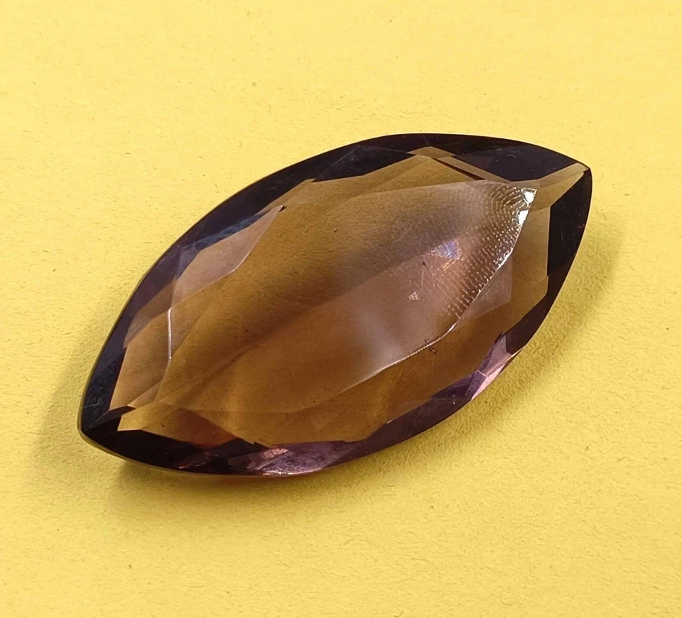 VVS Smoky Topaz Marquise Cut 88-90 Ct Natural Loose EGL Certified Gemstone - Image 1 of 4