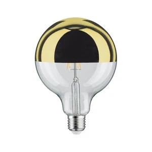 Paulmann 286.78 LED Leuchtmittel Globe 125 Kopfspiegel Gold 6,5W Lampe E27 - Picture 1 of 5