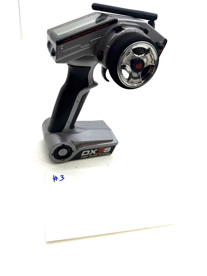 Spektrum DX3S DSM Sport Transmitter Radio Arrma Hpi Team Associated Traxxas  - Image 1 of 3