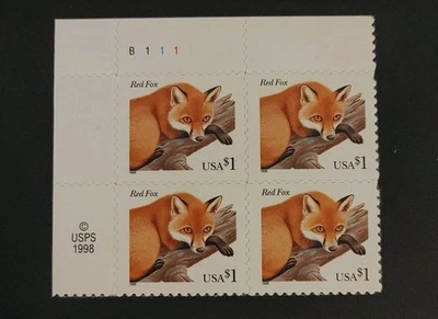 US Stamps SC#3036- Red Fox - MNH - VF - UL B1111 - Free Shipping! - Image 1 of 3