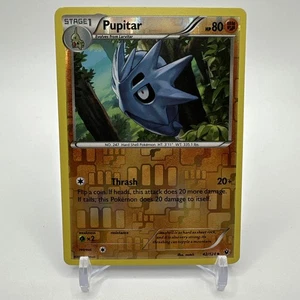 Pupitar 42/124 Pokemon XY 2016 Fates Collide Unlimted Reverse Holo NM - Picture 1 of 3