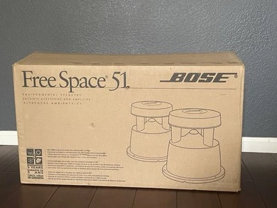 Par de alto-falantes externos Bose Free Space 51 verde. NOVO em folha - Imagem 1 de 4