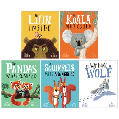Rachel Bright Lion Inside 5 Picture Book Collection Set NEW (FREE P+P) Koala Who - Image 1 of 4