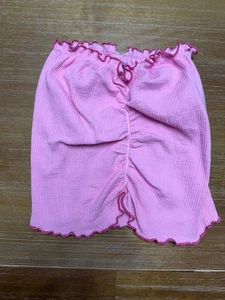Out From Under Urban Outfitters honigfarbenes Röhrentop vorne Größe Medium neu mit Etikett pink - Bild 1 von 7