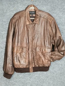 Jos A Bank Herren Lederjacke Bomber braun Größe XL - Bild 1 von 18