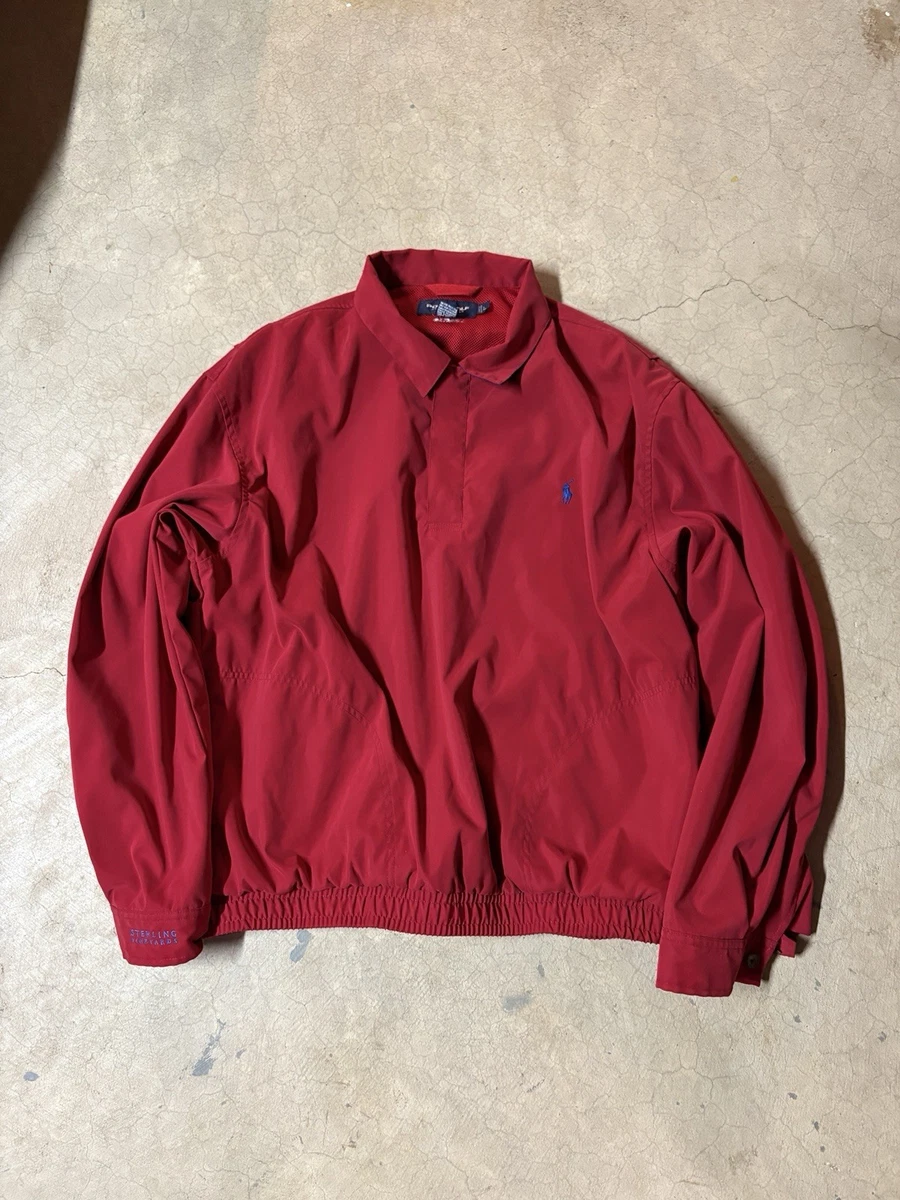 Polo Ralph Lauren Red Windbreaker Coats, Jackets & Vests for Men