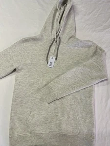 NWT BKE Textured Knit Hoodie Sweatshirt Heather Gray Men’s Size Medium  - Picture 1 of 5