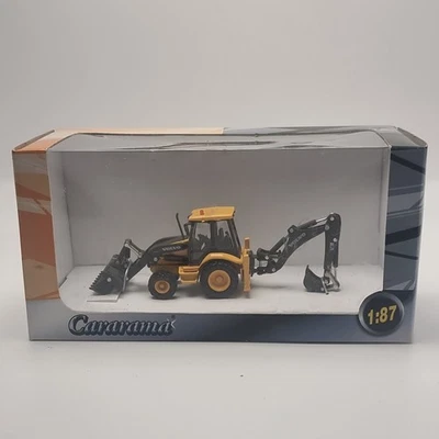 Oxfors Die Cast Limited Cararama 1:87 Volvo BL71 Backhoe Loader Die Cast Model - Image 1 of 4