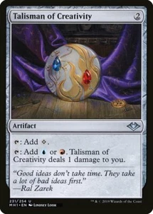 Talisman of Creativity Modern Horizons Mtg Magic English NM - Imagen 1 de 1