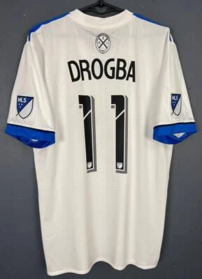 PLAYER ISSUE DROGBA FC MONTREAL IMPACT 2016/2017 SOCCER FOOTBALL SHIRT SIZE XL - Image 1 of 4