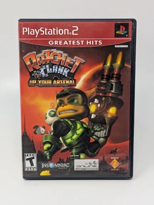 Ratchet & Clank: Up Your Arsenal (Sony PlayStation 2, 2005) - No Manual - Image 1 of 3