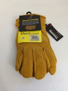 New Field N Forest Deerskin Lined Gloves XL